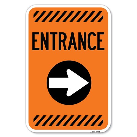Signmission Safety Sign, 12 in Height, Aluminum, 23959 A-1218-23959